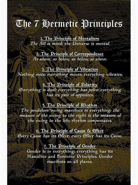 7 laws of hermeticism.